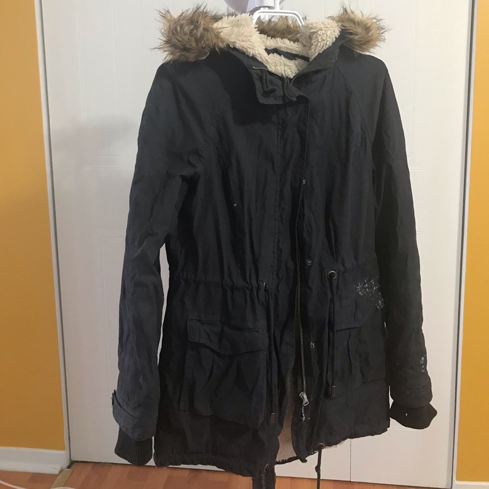 Long winter coat